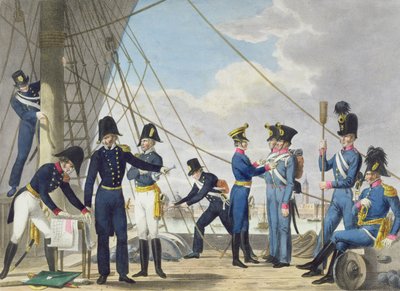 La nouvelle Marine Impériale Royale Autrichienne après les Guerres Napoléoniennes, c.1820 - Phillip von Stubenrauch